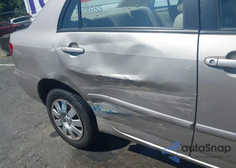 2003 Toyota Corolla Le из США, поврежденный, VIN 2T1BR32E23C110163